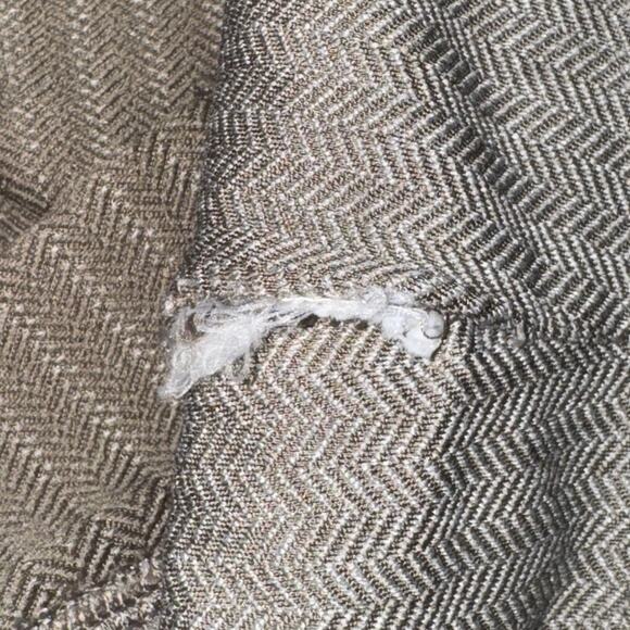 Athleta Delancy Herringbone Tight Women's Size XS Brown Mid Rise Back Pockets - Picture 5 of 5